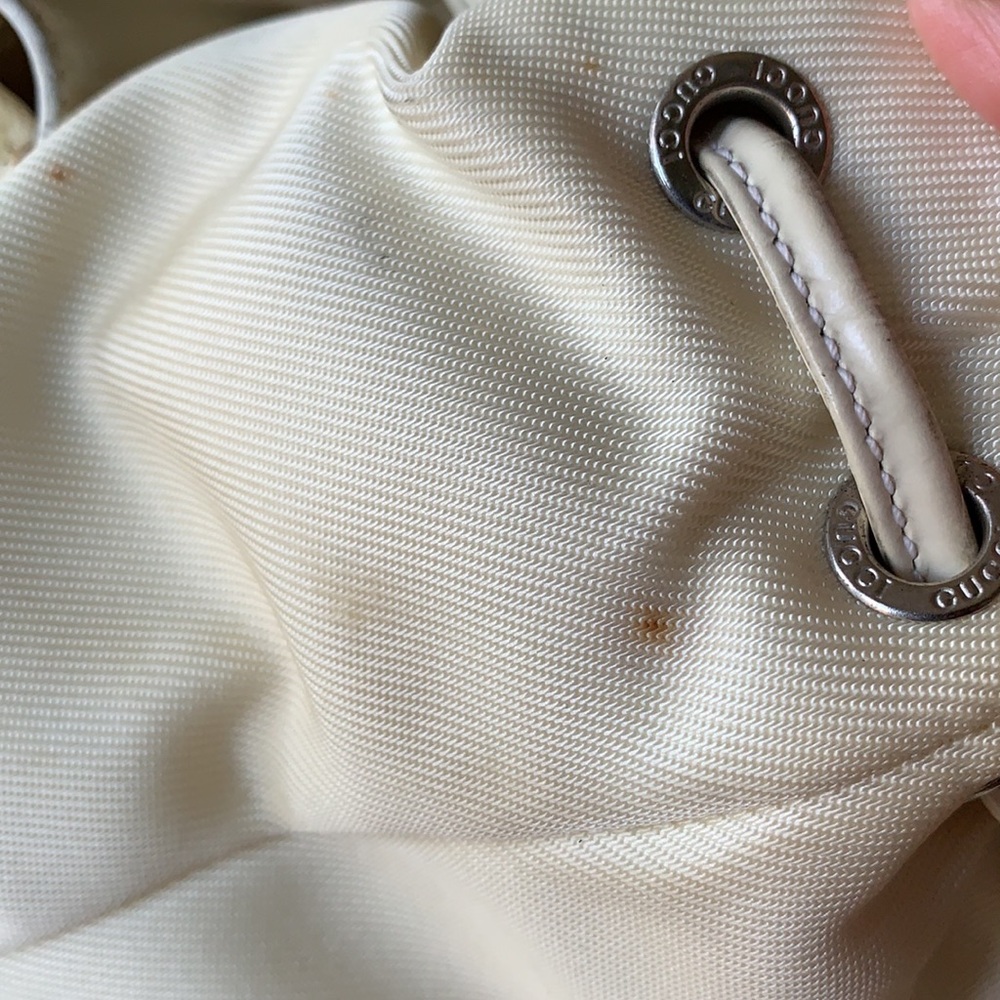 GUCCI Mini Backpack w/Bamboo Handle - Vintage - Picture 6 of 15